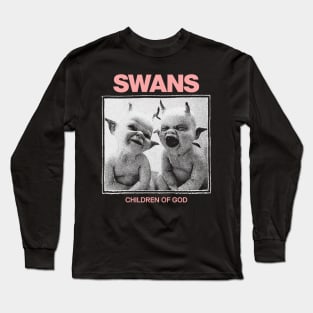 Swans - Fanmade Graphic Long Sleeve T-Shirt
